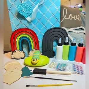 #14 Colorful Craft Kit with 🌈 Rainbow and Paints let your inner child play